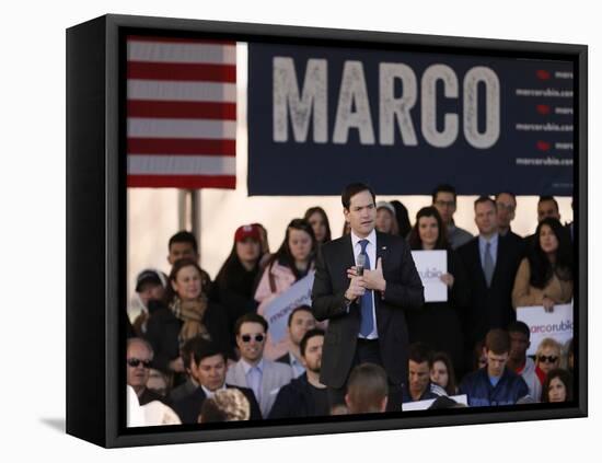 GOP 2016 Rubio-Brandon Wade-Framed Stretched Canvas