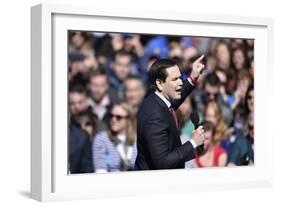 GOP 2016 Rubio-Mike Stewart-Framed Photographic Print