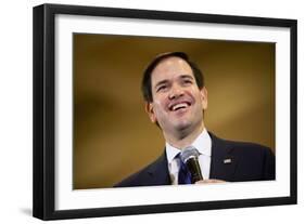 GOP 2016 Rubio-David Goldman-Framed Photographic Print