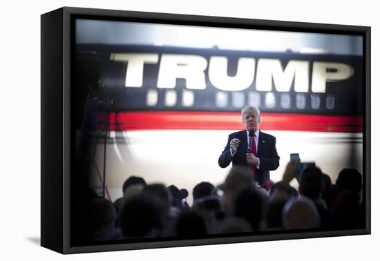 GOP 2016 Trump-John Bazemore-Framed Stretched Canvas