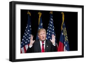 GOP 2016 Trump-David Goldman-Framed Premium Photographic Print