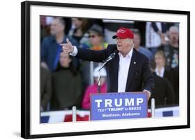 GOP 2016 Trump-John Bazemore-Framed Photographic Print