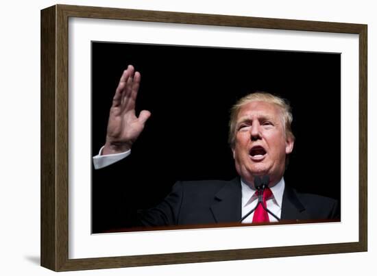 GOP 2016 Trump-David Goldman-Framed Photographic Print