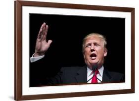 GOP 2016 Trump-David Goldman-Framed Photographic Print