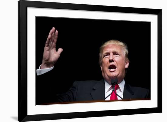 GOP 2016 Trump-David Goldman-Framed Photographic Print