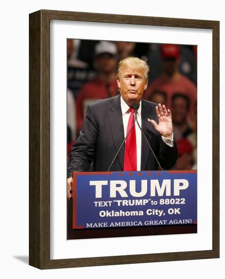 GOP 2016 Trump-Sue Ogrocki-Framed Photographic Print