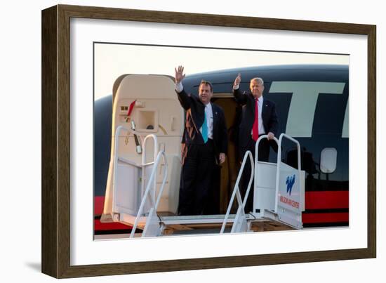 GOP 2016 Trump-Andrew Harnik-Framed Photographic Print
