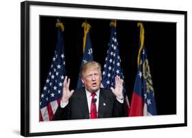 GOP 2016 Trump-David Goldman-Framed Photographic Print
