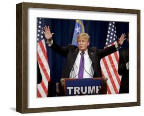 GOP 2016 Trump-Jae C Hong-Framed Photographic Print