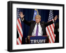 GOP 2016 Trump-Jae C Hong-Framed Photographic Print