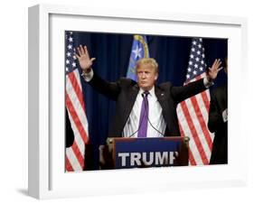 GOP 2016 Trump-Jae C Hong-Framed Photographic Print