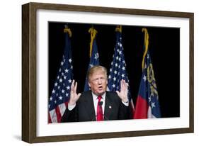 GOP 2016 Trump-David Goldman-Framed Photographic Print