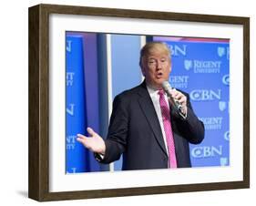 GOP 2016 Trump-Steve Helber-Framed Photographic Print