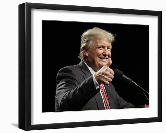 GOP 2016 Trump-Chuck Burton-Framed Photographic Print