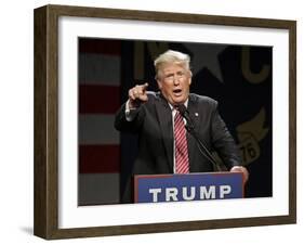 GOP 2016 Trump-Chuck Burton-Framed Photographic Print