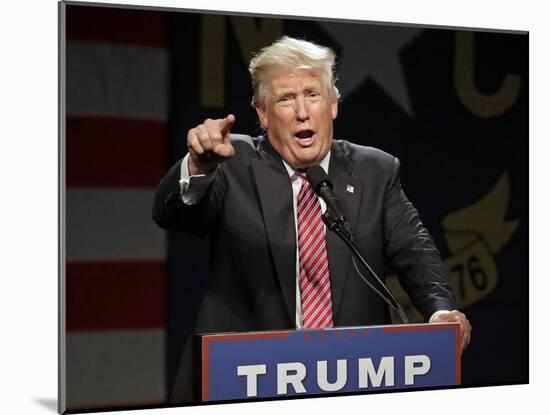 GOP 2016 Trump-Chuck Burton-Mounted Photographic Print