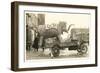 Gop Elephant on Truck-null-Framed Premium Giclee Print