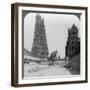 Gopuram, Sri Meenakshi Hindu Temple, Madurai, Tamil Nadu, India, C1900s-Underwood & Underwood-Framed Photographic Print