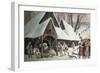 Goral Nativity Scene, c.1910-Wladyslaw Skoczylas-Framed Giclee Print