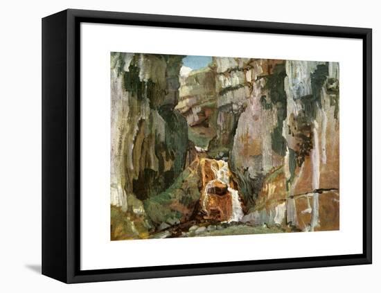 Gordale Scar, West Yorkshire, C1811-James Ward-Framed Stretched Canvas