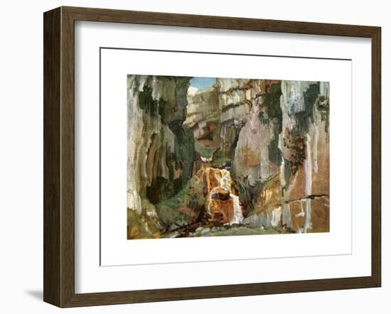 Gordale Scar, West Yorkshire, C1811-James Ward-Framed Giclee Print