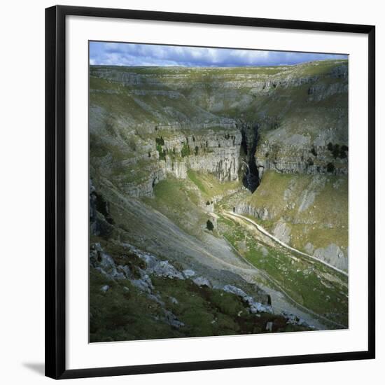 Gordale Scar, Yorkshire Dales National Park, North Yorkshire, England, United Kingdom, Europe-Roy Rainford-Framed Photographic Print