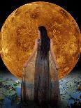 Water Fairy in Front of a Venus. Elements of This Image Furnished by Nasa.-Gordana-Photographic Print