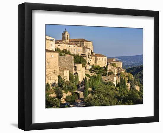 Gordes, Luberon, Provence, France, Europe-David Wogan-Framed Photographic Print