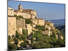 Gordes, Luberon, Provence, France, Europe-David Wogan-Mounted Photographic Print