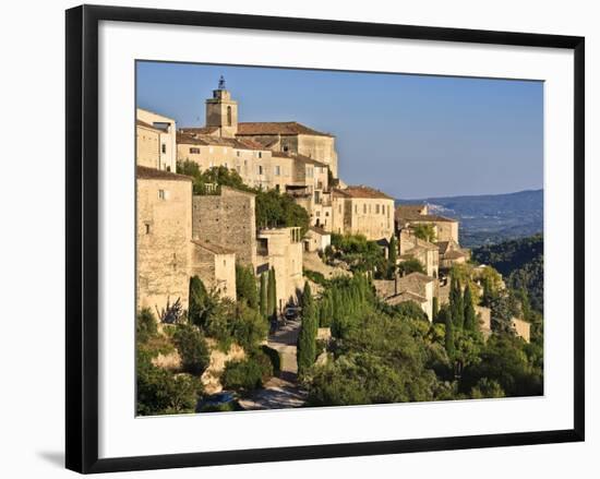 Gordes, Luberon, Provence, France, Europe-David Wogan-Framed Photographic Print