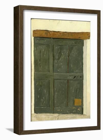 Gordes, Notre Chambre, 2004-Delphine D. Garcia-Framed Giclee Print