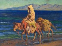 The Moroccan Engraver-Gordon Coutts-Stretched Canvas