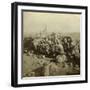 Gordon Highland Signallers on Signal Hill, Euslin, South Africa, Boer War, 1899-1902-Underwood & Underwood-Framed Photographic Print