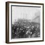 Gordon Highlanders Embarking for South Africa, Liverpool, Lancashire, 1899-Underwood & Underwood-Framed Giclee Print