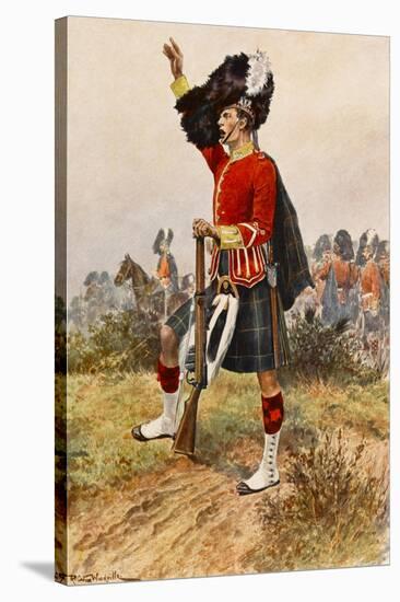 Gordon Highlanders-null-Stretched Canvas