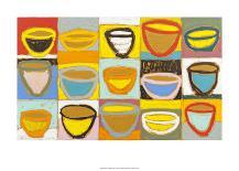 Colour Bowls, c.2009-Gordon Hopkins-Serigraph