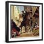 Gordon Managed to Hold the City of Khartoum for Ten Months-Alberto Salinas-Framed Giclee Print