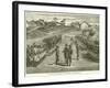 Gordon Reviewing His Troops at Khartoum-null-Framed Giclee Print