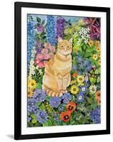 Gordon's Cat, 1996-Hilary Jones-Framed Giclee Print