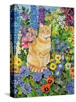 Gordon's Cat, 1996-Hilary Jones-Stretched Canvas