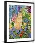 Gordon's Cat, 1996-Hilary Jones-Framed Giclee Print