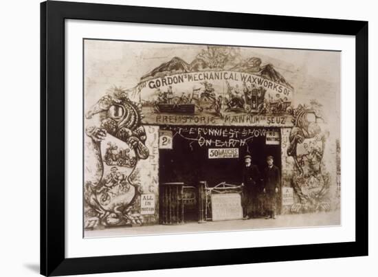 Gordon's Waxworks, 1907-null-Framed Photographic Print