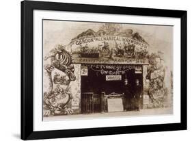 Gordon's Waxworks, 1907-null-Framed Photographic Print