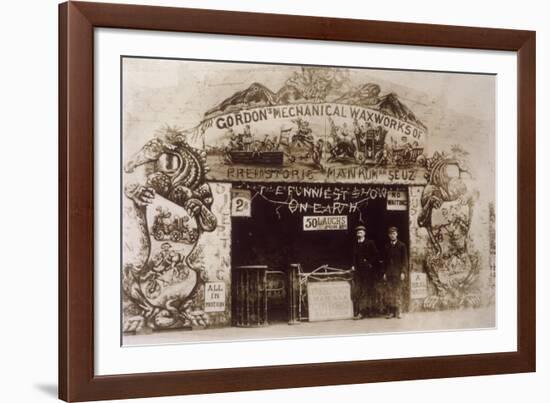 Gordon's Waxworks, 1907-null-Framed Photographic Print