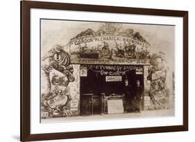 Gordon's Waxworks, 1907-null-Framed Photographic Print