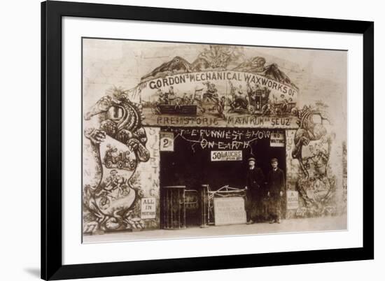 Gordon's Waxworks, 1907-null-Framed Photographic Print