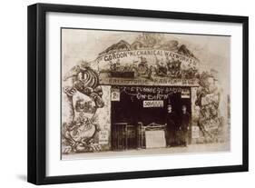 Gordon's Waxworks, 1907-null-Framed Photographic Print