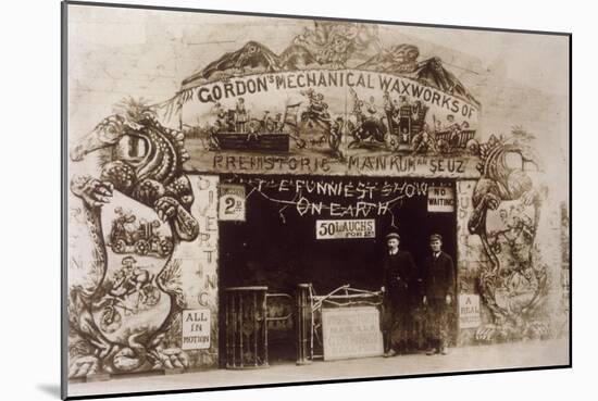 Gordon's Waxworks, 1907-null-Mounted Photographic Print