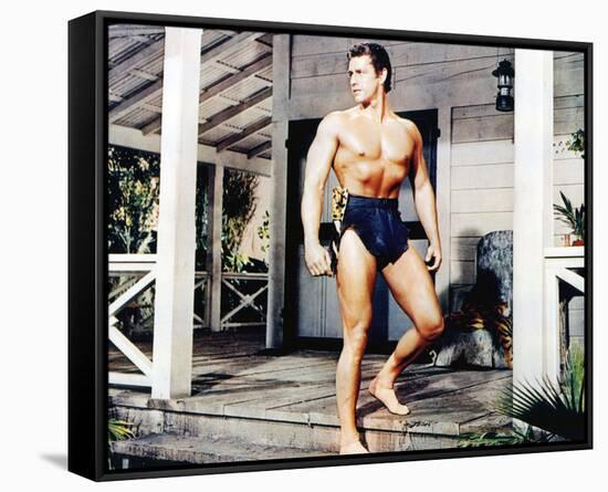 Gordon Scott, Tarzan the Magnificent (1960)-null-Framed Stretched Canvas