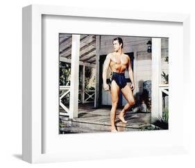 Gordon Scott, Tarzan the Magnificent (1960)-null-Framed Photo